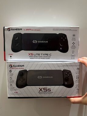 2x Gamesir Mobile Gaming Controller: X5s & X5 Lite Type C